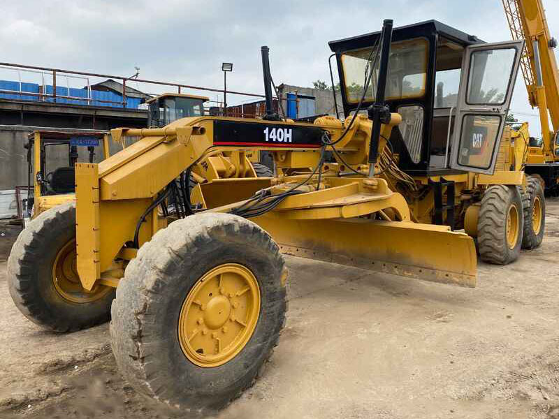 Used CAT 140G 140H 140K 120H Motor Second Hand Road Grader With Ripper for Sale