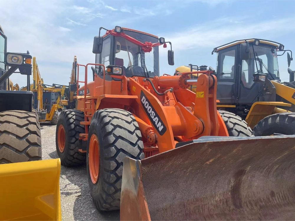 Original Used Loader Doosan Construction Machine Second Hand Excavator Doosan Dl505