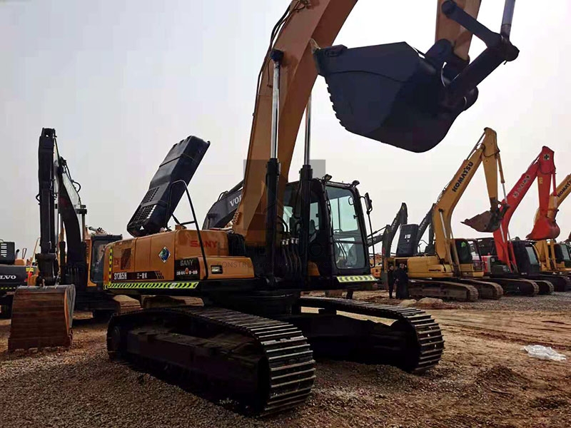 Original Used Sany SY365H Excavator Machinery 36000KG SY305H SY335H