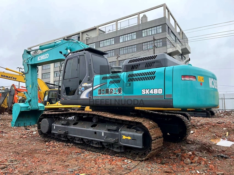 Heavy Construction SK480D 2nd Hand Diggers Second Hand Kobelco Excavators