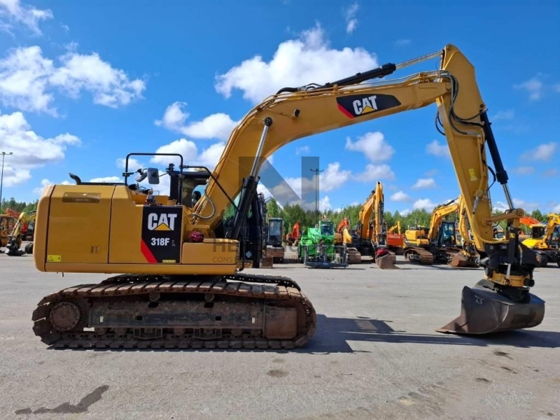 High Quality Low in Price CAT 318D 318E 318FL Mini Working Used Original JAPAN Excavator