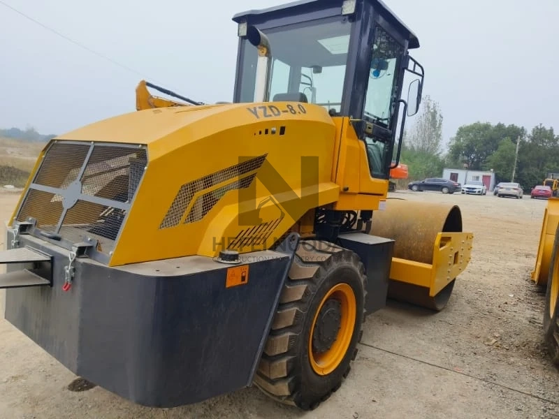 Hydraulic Vibration Roller 8t Roller Sold YZD8.0 New Road Roller Price