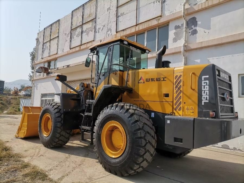6 Ton Second Hand Wheel Loader Front End SDLG LG956L