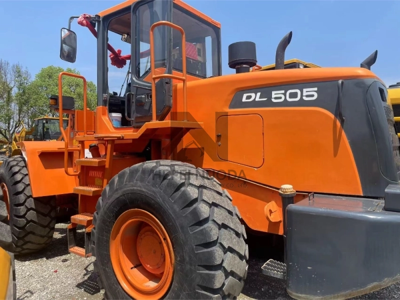 Original Used Loader Doosan Construction Machine Second Hand Excavator Doosan Dl505