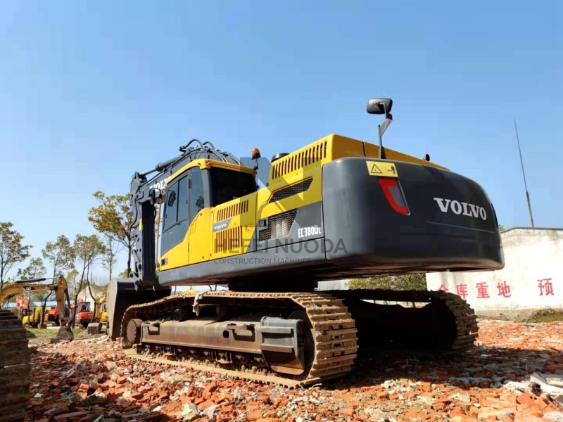 Used Volvo EC380D excavator used machinery used excavator 138KW 25tons 2m3 for sale