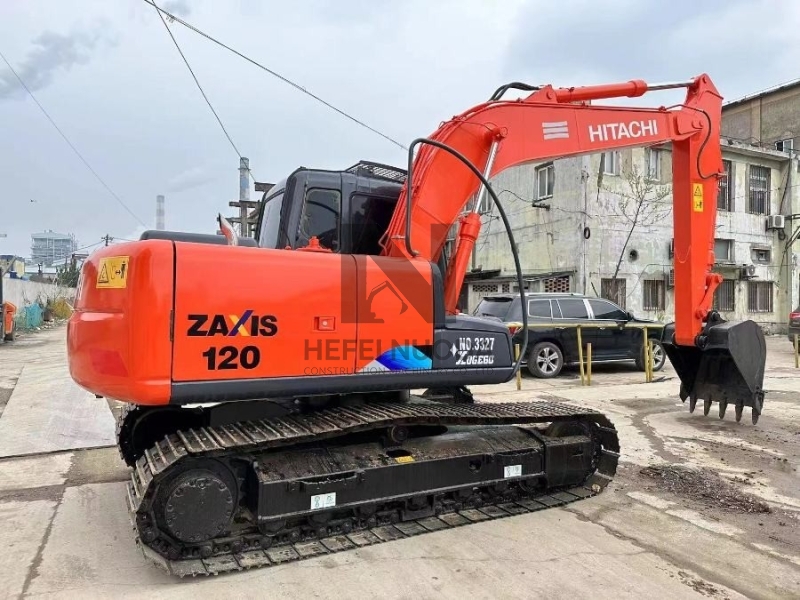 12200KG Hydraulic Second Hand ZX120 Hitachi Excavator Crawler Diggers 120