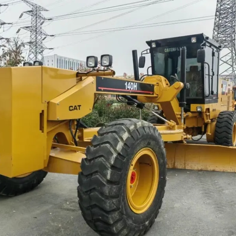 Original Used Grader 140H Caterpillar Machine Motor Grader Machine for Sale