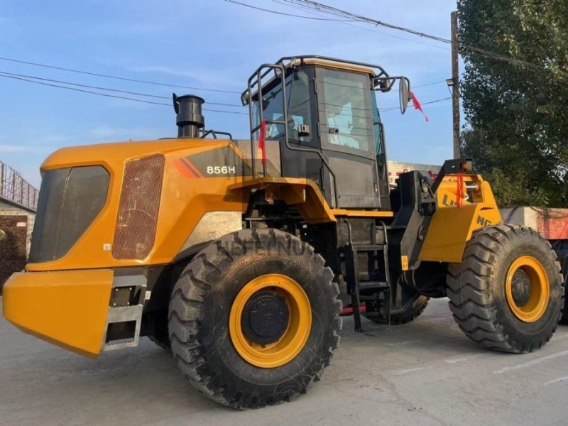 Medium LiuGong 856H Wheel Used Bucket Loaders Second Hand Earthmoving Machine
