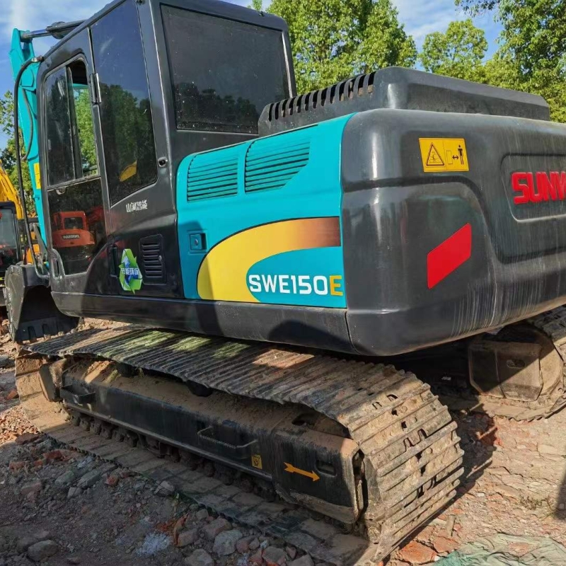 15ton Sunward Excavator SWE150E Medium Used Excavators China Brand Swe150 Excavators for Sale