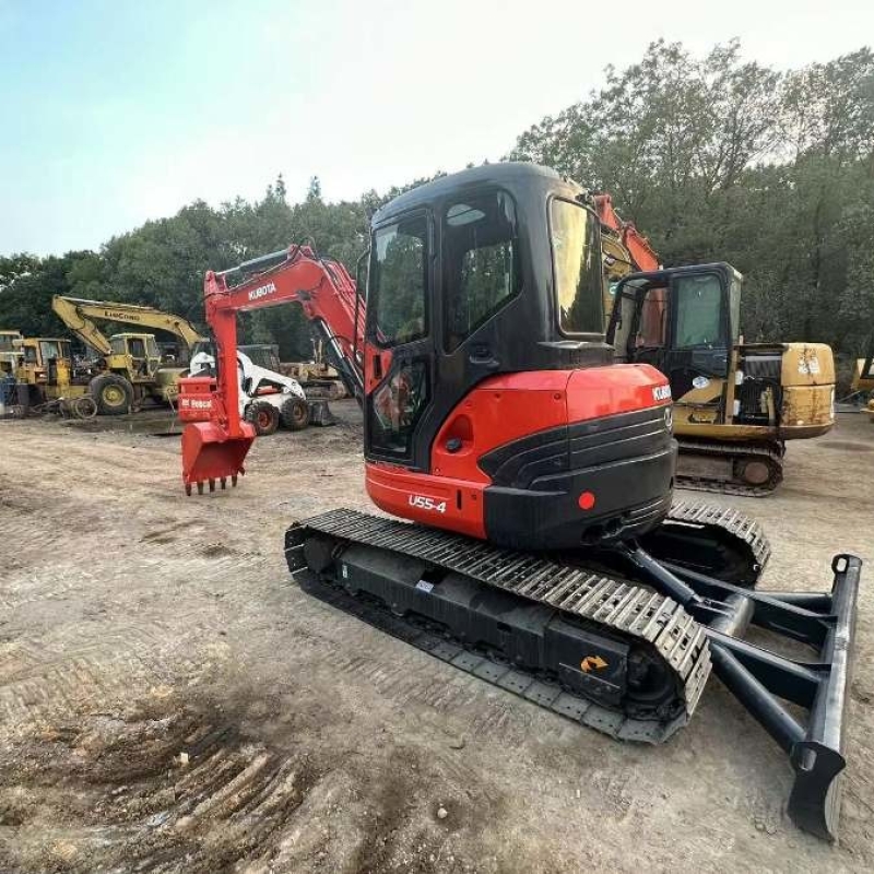 Mini Used Kubota Excavator U55-4 Automatic 2nd Hand Diggers