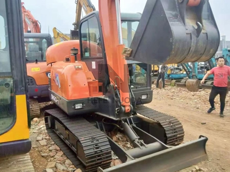 Doosan DH60-7 Second Hand Mini Excavator Backhoe Crawler IOS Certificated
