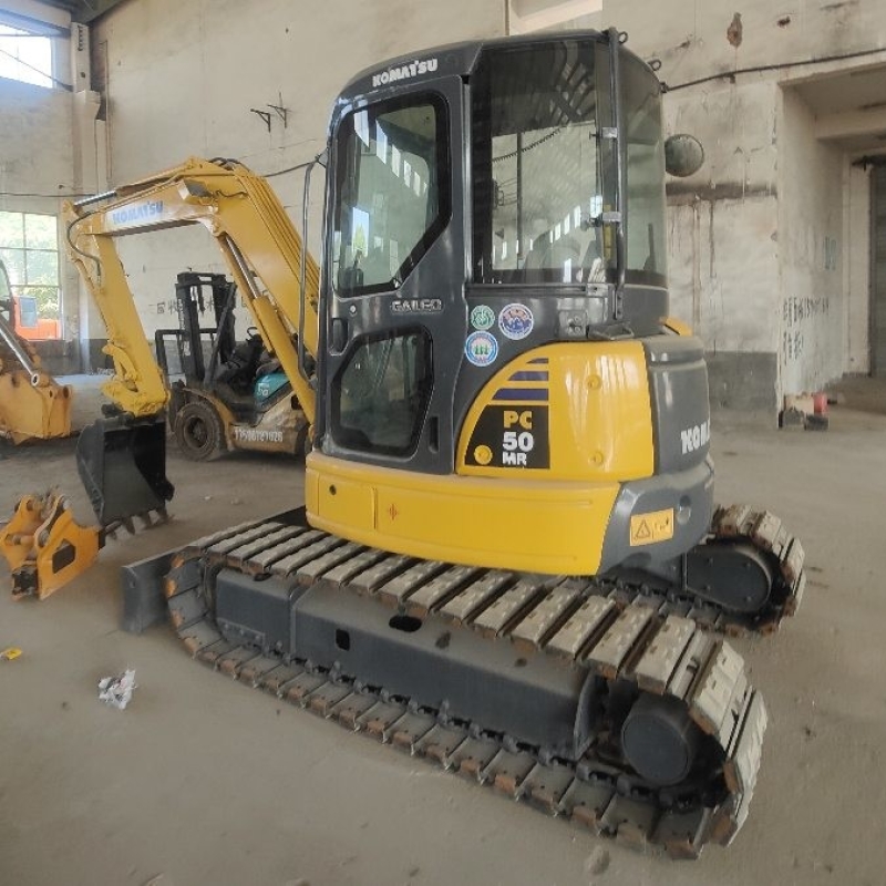Small PC50 Used Komatsu Excavator Crawler 2400RPM For Agricultural