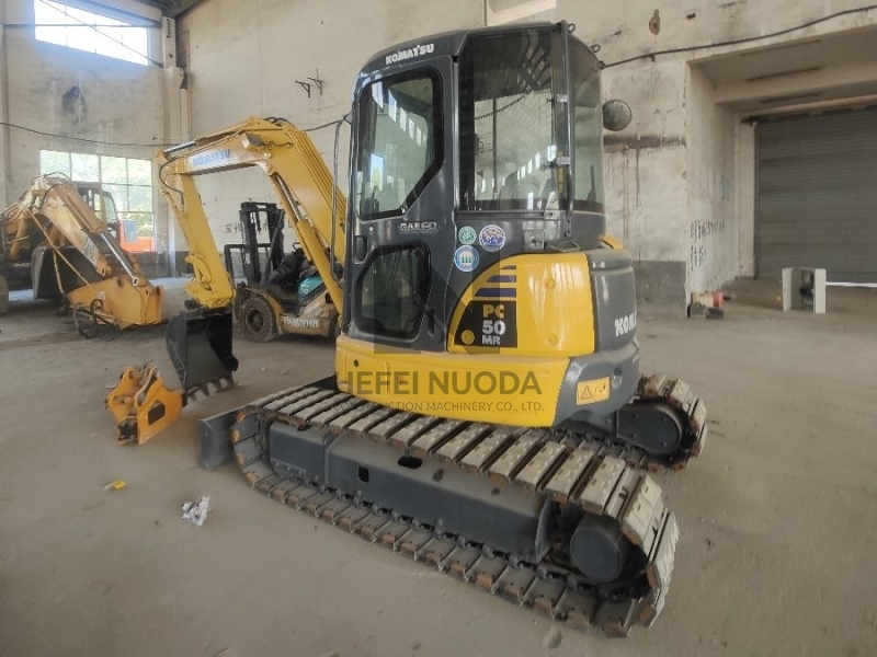 Small PC50 Used Komatsu Excavator Crawler 2400RPM For Agricultural