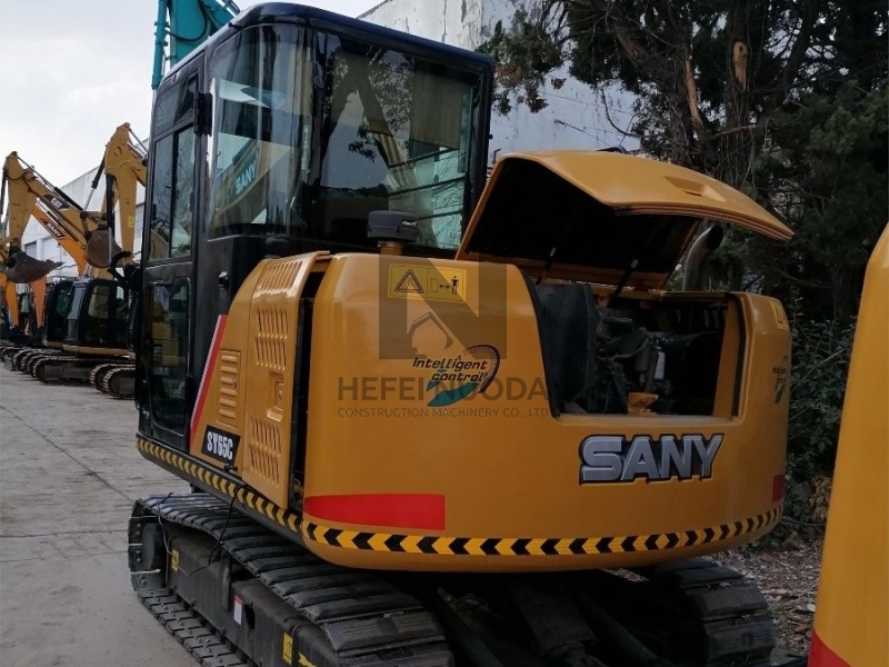 Original Mini SY65C Used Sany Excavator 6700KG High Perfomance