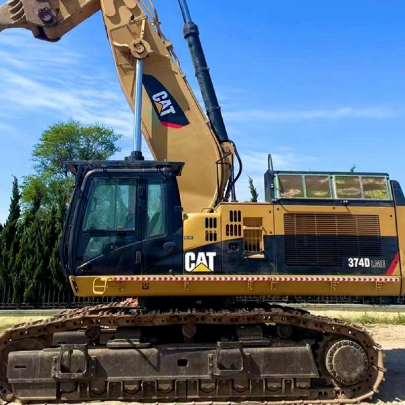 Used CAT Heavy Equipment Crawler Excavator 374d  Digger for Sale