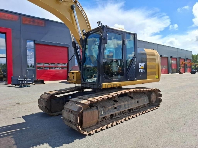 High Quality Low in Price CAT 318D 318E 318FL Mini Working Used Original JAPAN Excavator