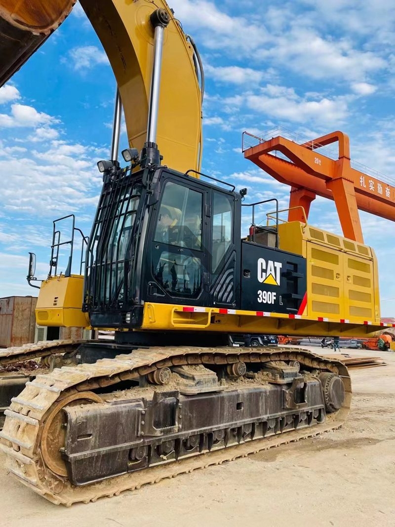 Used Heavy Caterpillar Construction Mining Rock Machinery 390F Digger Excavator