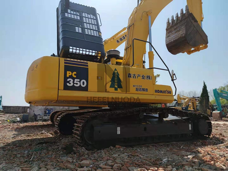 High Performance Used Komatsu PC350-7 Excavator 35 Ton Japan Original Second Hand High Quality Engine Gearbox Gear-Stock