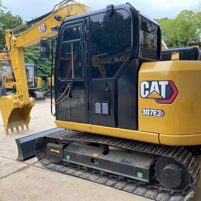 307E2 Mini Used CAT Excavator Old Hydraulic Crawler Engineering Equipment