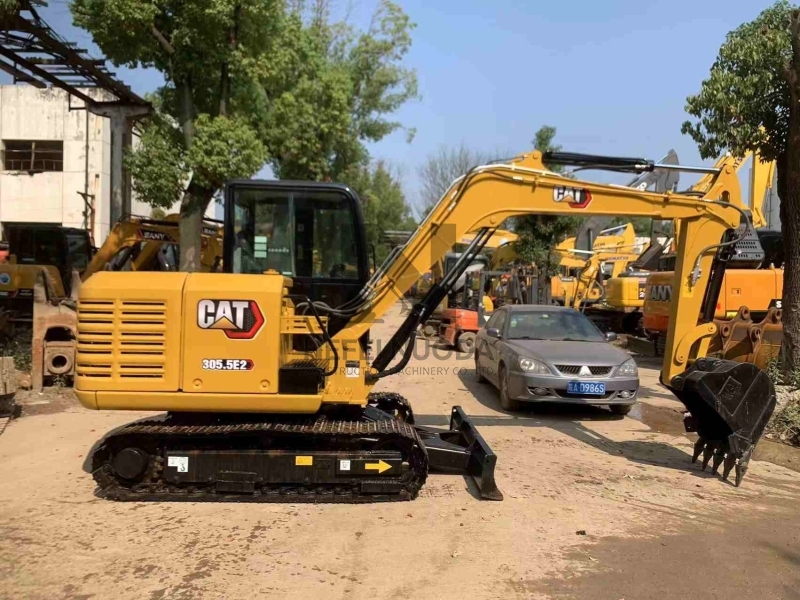 2021 Japanese Second Hand Diggers Used Cat 305.5E2 Excavator