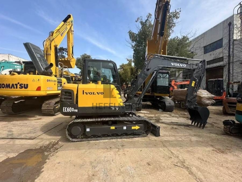 Original Mini Used Volvo EC60D Excavator Pre Owned Crawler 6ton
