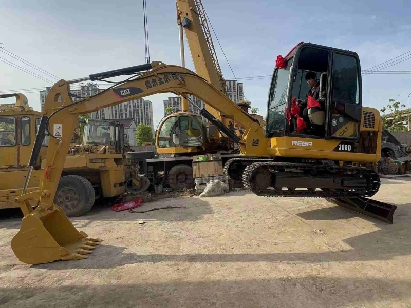 41KW Used CAT Excavator 306D 6ton Hydro Earth Moving Equipment