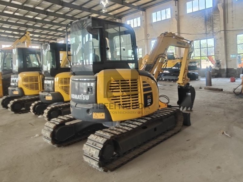 Small PC50 Used Komatsu Excavator Crawler 2400RPM For Agricultural