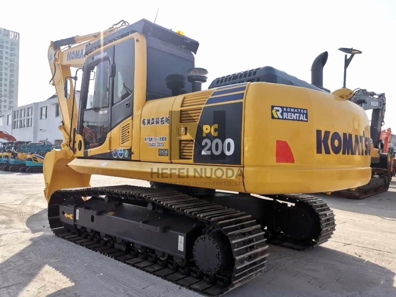 Used Excavators Komatsu PC200-8N1 Original Low Price Crawler Hydraulic Excavator Machinery Japanese Condition Hot Sale