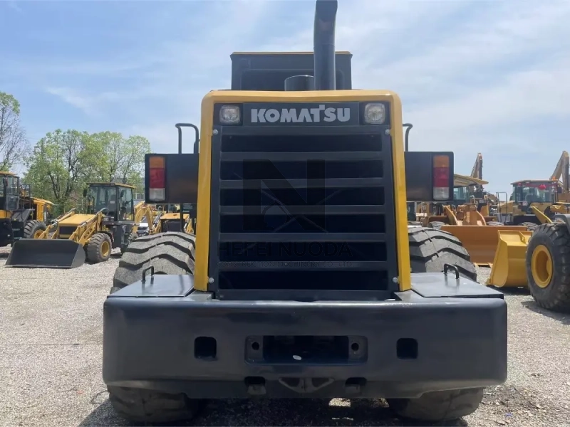 Engineering 143KW Used Komatsu Wheel Loader WA380 17 Tons