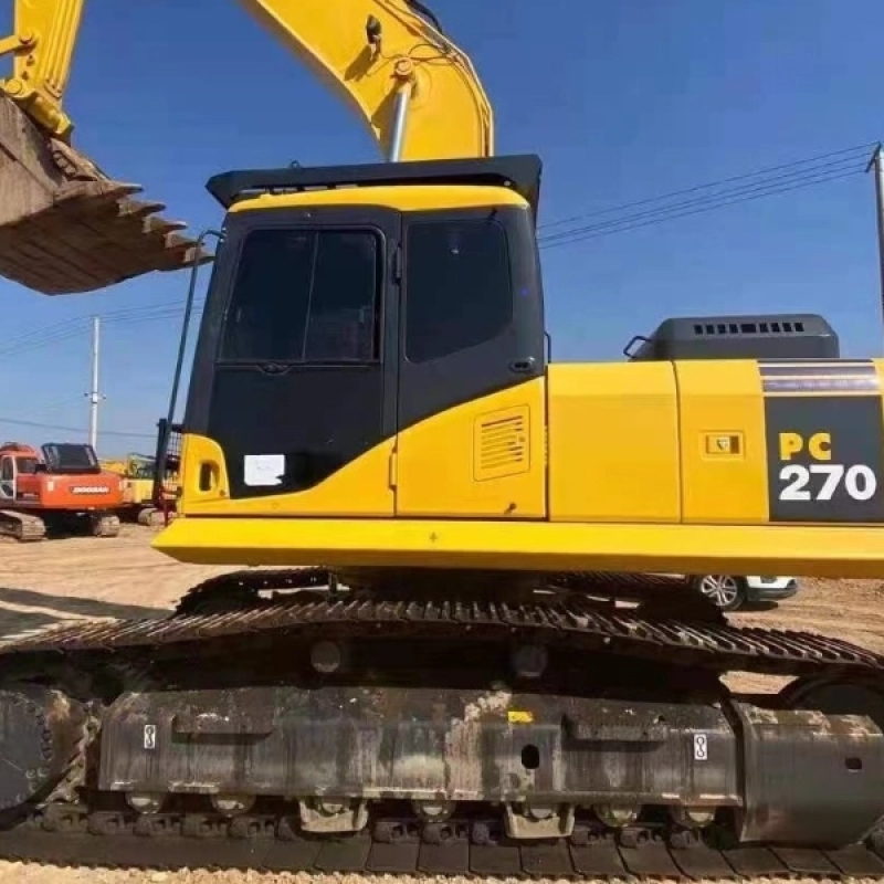 Durable Second-hand KOMATSU Excavator PC270 Komatsu Used Digger PC270-7 Crawler Hydraulic Good Quality Pc270 for Hot Sale