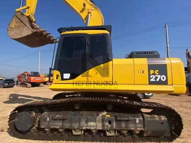 Durable Second-hand KOMATSU Excavator PC270 Komatsu Used Digger PC270-7 Crawler Hydraulic Good Quality Pc270 for Hot Sale