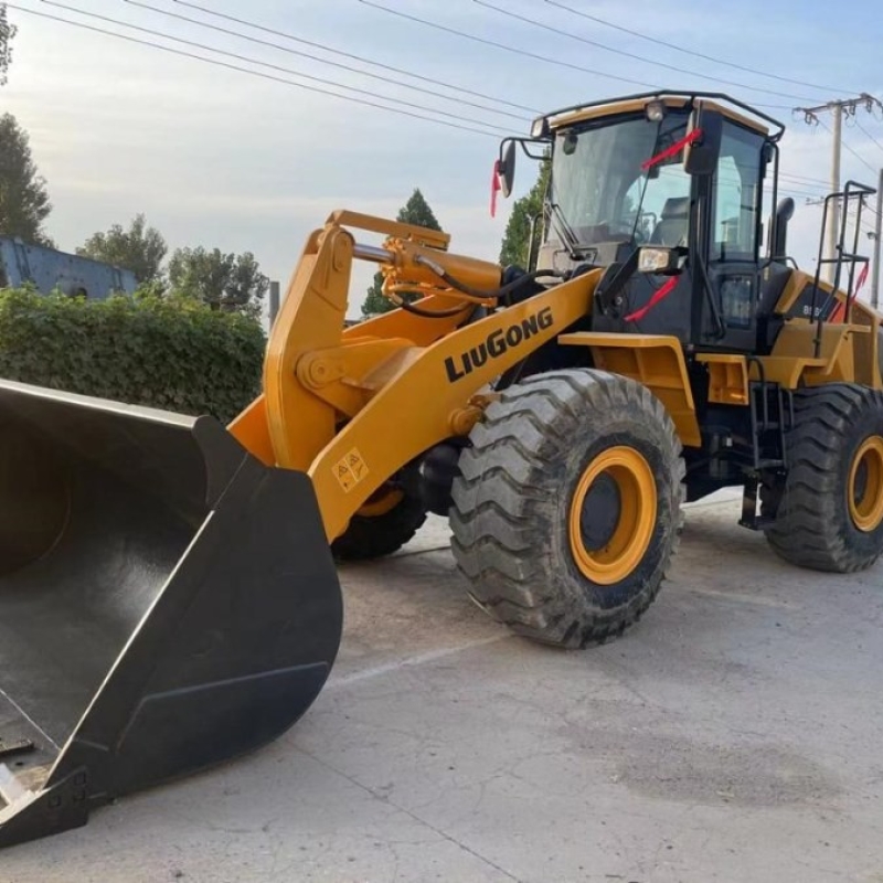 Medium LiuGong 856H Wheel Used Bucket Loaders Second Hand Earthmoving Machine