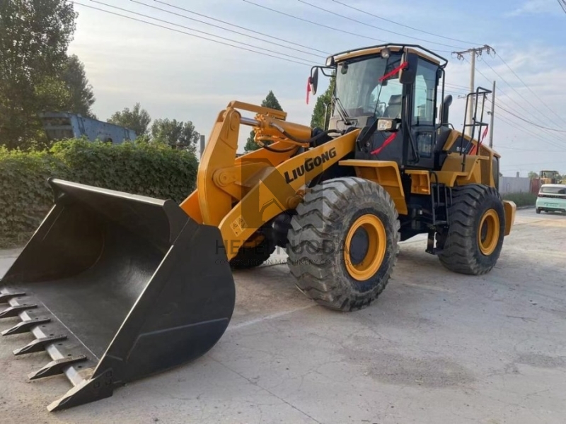 Medium LiuGong 856H Wheel Used Bucket Loaders Second Hand Earthmoving Machine