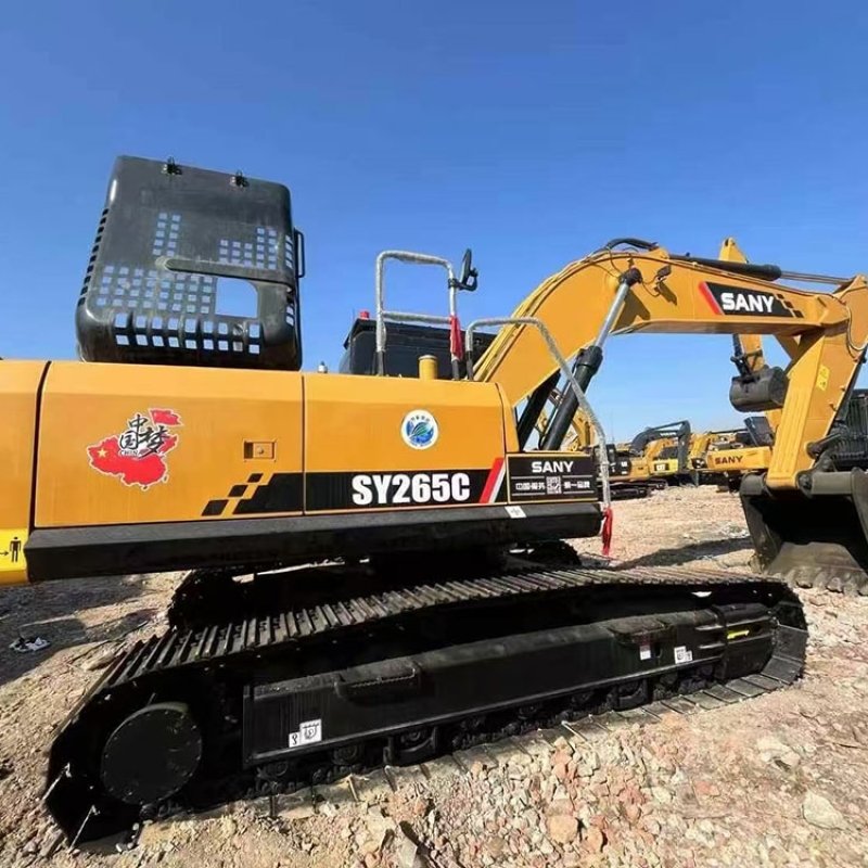 Perform Outstandingly in Various Tasks Sany 265 Excavator 27ton Medium-sized Crawler Excavator SY265C LC Landscaping