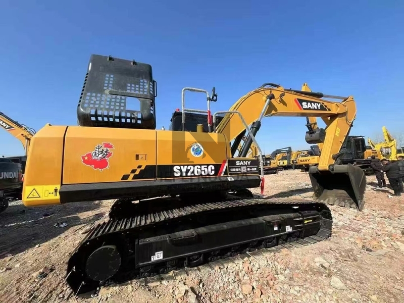 Perform Outstandingly in Various Tasks Sany 265 Excavator 27ton Medium-sized Crawler Excavator SY265C LC Landscaping