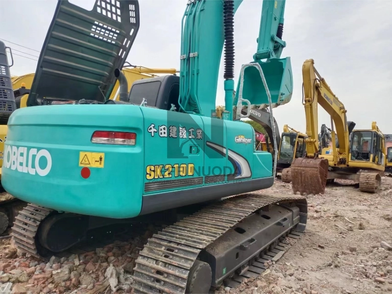 Used 21t Japan Original Medium Size Kobelco SK 210 Sk210LC Sk210D Crawler Excavator Digger Construction Machine