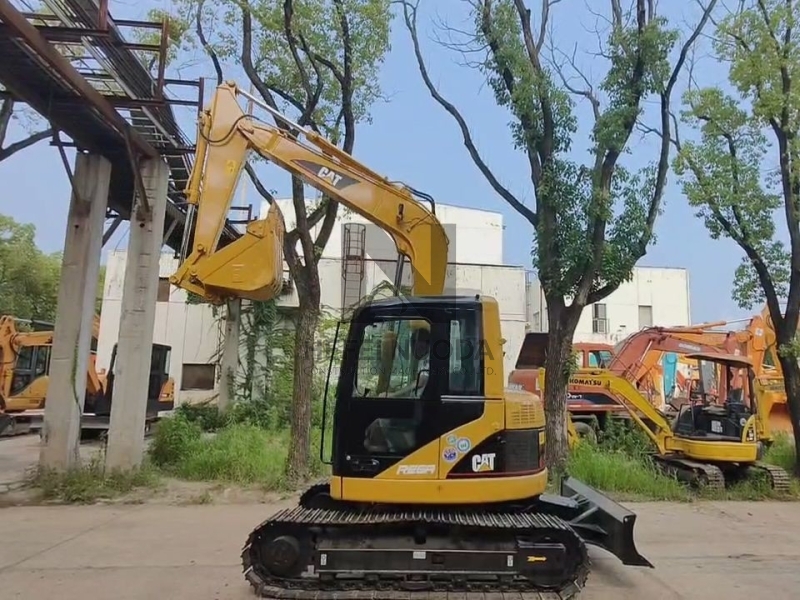 Crawler Hydraulic Used CAT Excavator Japan Original CAT 308C For Digging