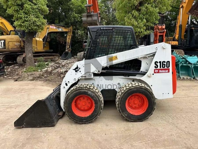 Bobcat S160 Earth Moving Used Bobcat Skid Steer Loader Machinery Second Hand