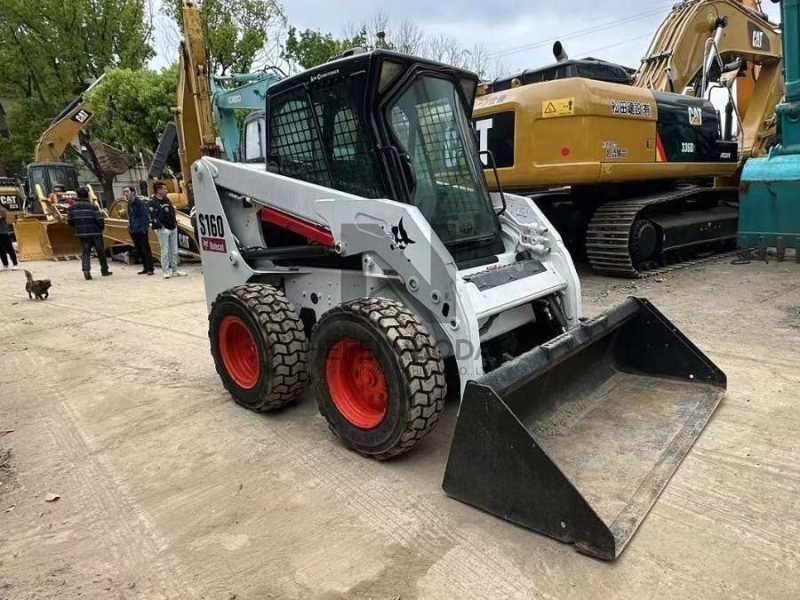 Bobcat S160 Earth Moving Used Bobcat Skid Steer Loader Machinery Second Hand