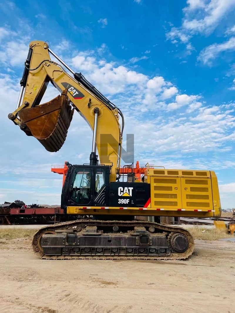 Used Heavy Caterpillar Construction Mining Rock Machinery 390F Digger Excavator