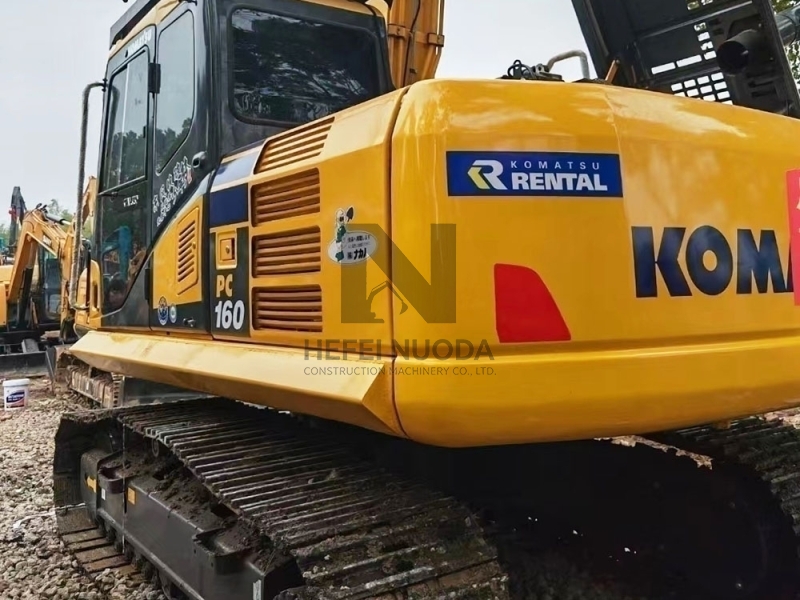 High Quality Used Komatsu PC160-8 Crawler Excavator