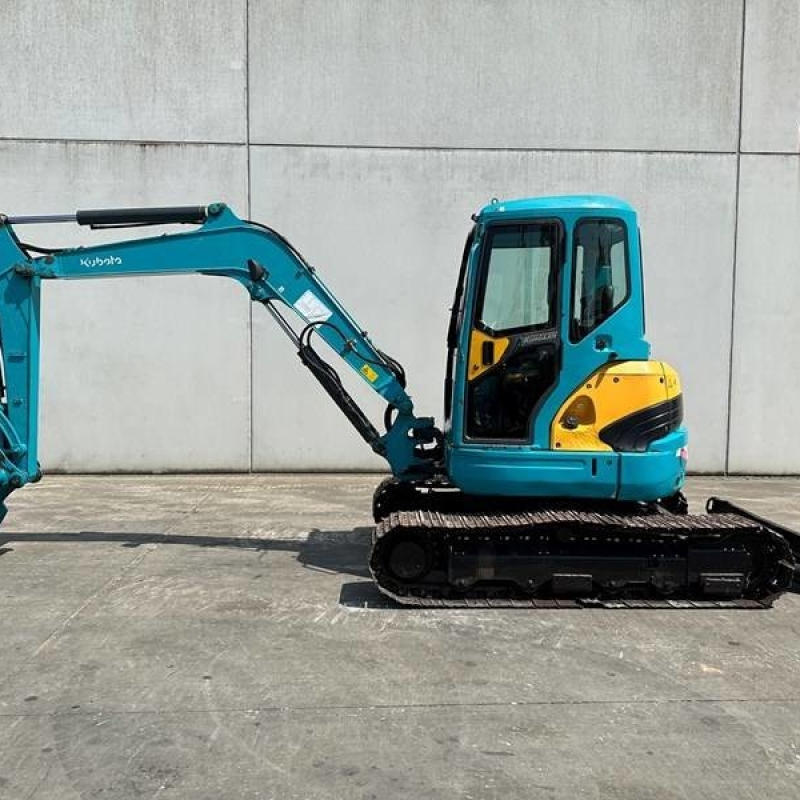 Original Japan Used Kubota Excavator KX155-3 5 6 Ton Second Hand Mini Digger
