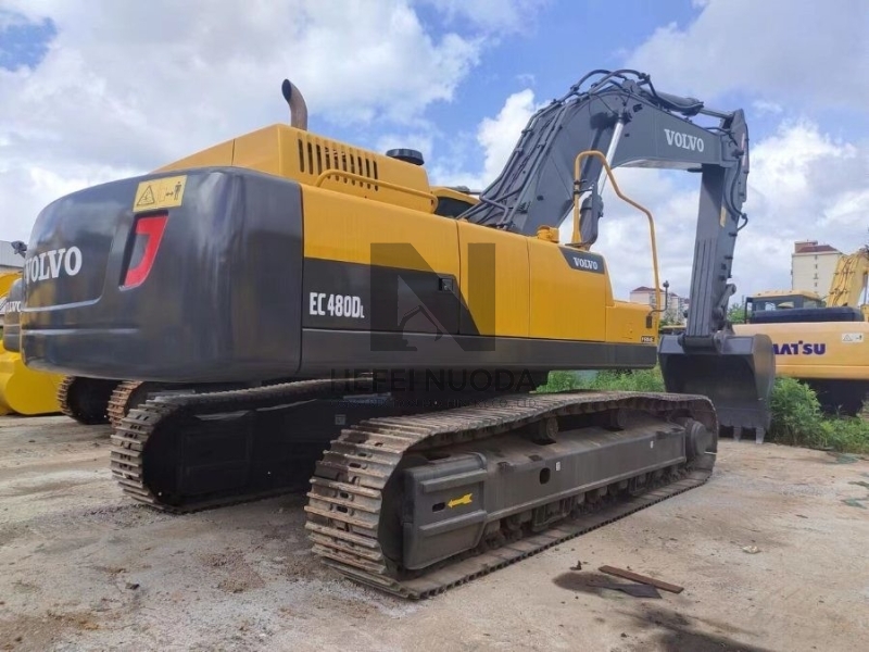 Large Used Volvo EC480DL Excavator 48 Tons Hydraulic Crawler Diggers