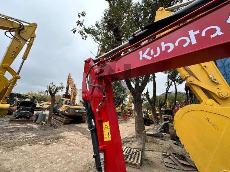 35.5KW Old Used Crawler Excavator Mini Kubota Kx163 6 Ton Digger