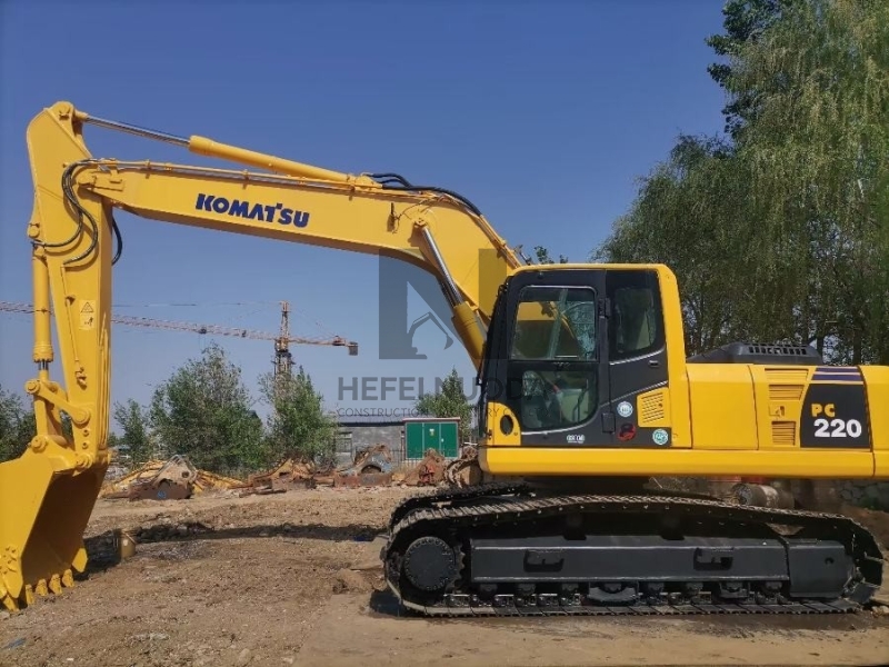 PC220-8 Used Komatsu Excavator Second Hand Earth Moving Machinery
