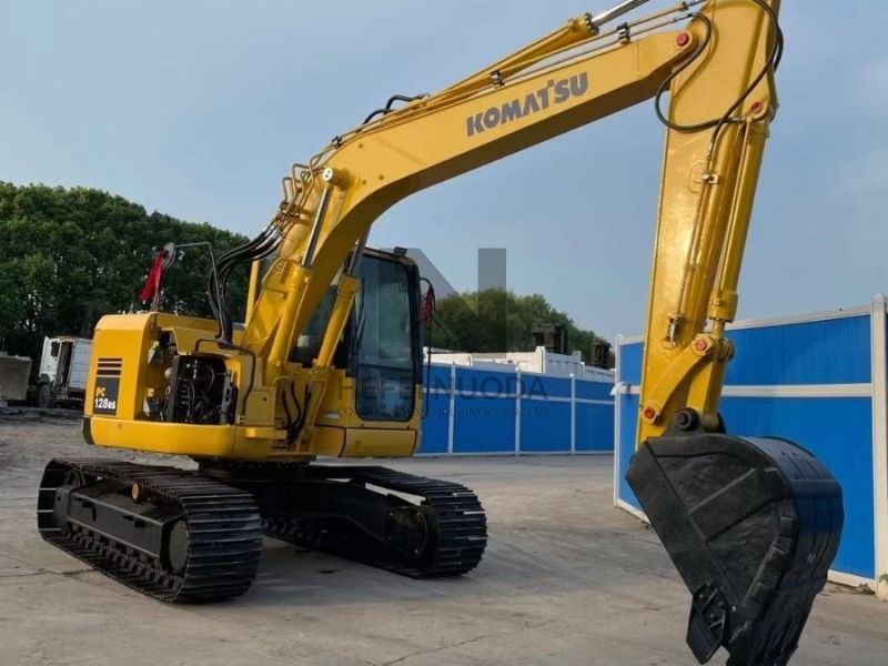 Komatsu PC128US Repossessed Earthmoving Equipment Industrial Digging Machines Used Excavators