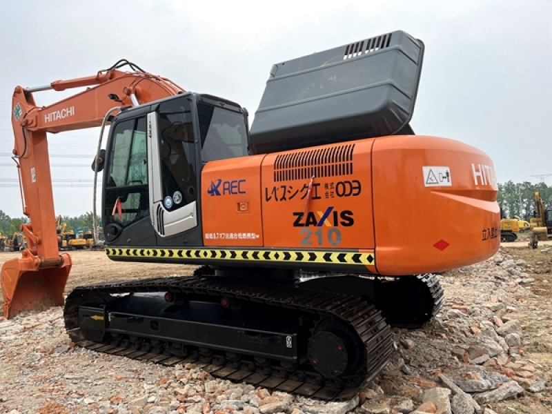 Good Quality Used Hitachi ZX210 Zaxis 210 210-3 Excavator Construction Machinery Hydraulic Crawler Excavators