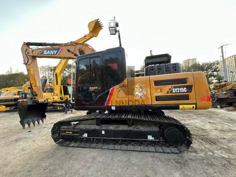 Used Sany SY215C Excavator Machine 21.5 Tons Crawler Digger SY215CPro