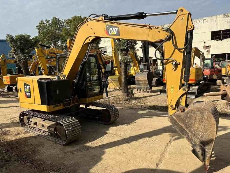High Performance Caterpillar 307.5 Pre Owned Mini Excavator Used Micro Excavator