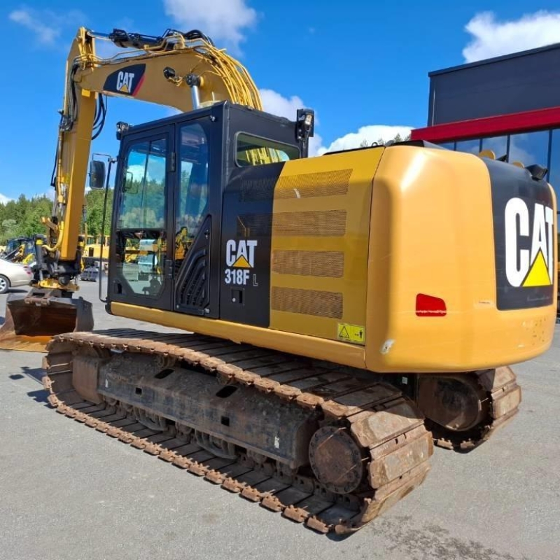 High Quality Low in Price CAT 318D 318E 318FL Mini Working Used Original JAPAN Excavator